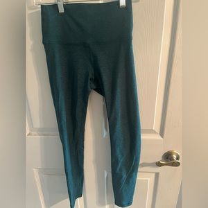 Fleo size small bounce teal heathered leggings 25”
